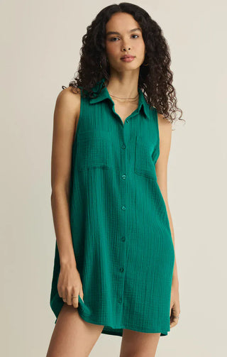 Z Supply Dresses Xsm New Light Mini Dress Rainforest