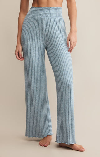 Z Supply Loungewear- Sleepwear - Tops Kara Rib Tee Light Denim