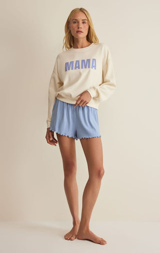 Z Supply Tops - Sweatshirt Mama Sweatshirt Vanilla Ice
