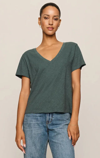 Z Supply Tops - T-Shirts Xsm Nomad V-Neck Tee Emerald Cove
