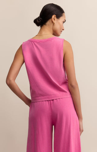 Z Supply Tops - Tank Top Final Sale Sloane V-neck Tank Top Island Pink
