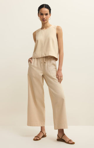 Z Supply Tops - Tank Top Sun Seeker Tank Parchmant