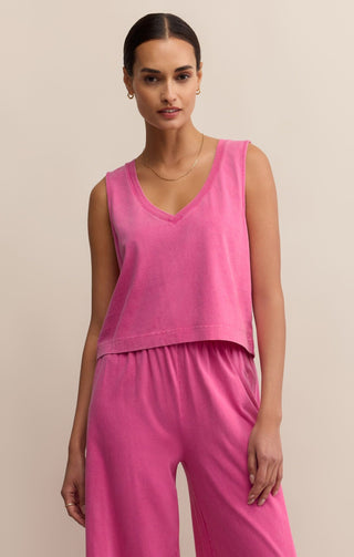 Z Supply Tops - Tank Top Xsm Final Sale Sloane V-neck Tank Top Island Pink