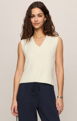 Z Supply Tops - Vest Xsm Classic Act Sweater Vest Standstone