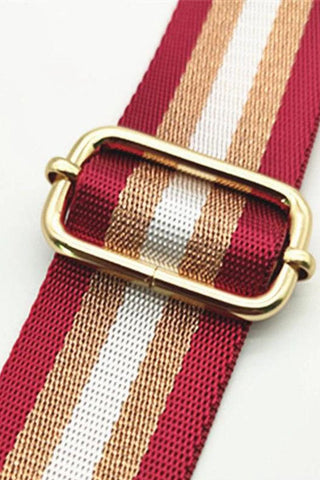 Zenana Accessories - Handbags Gameday Crossbody Guitar Strap Burgundy