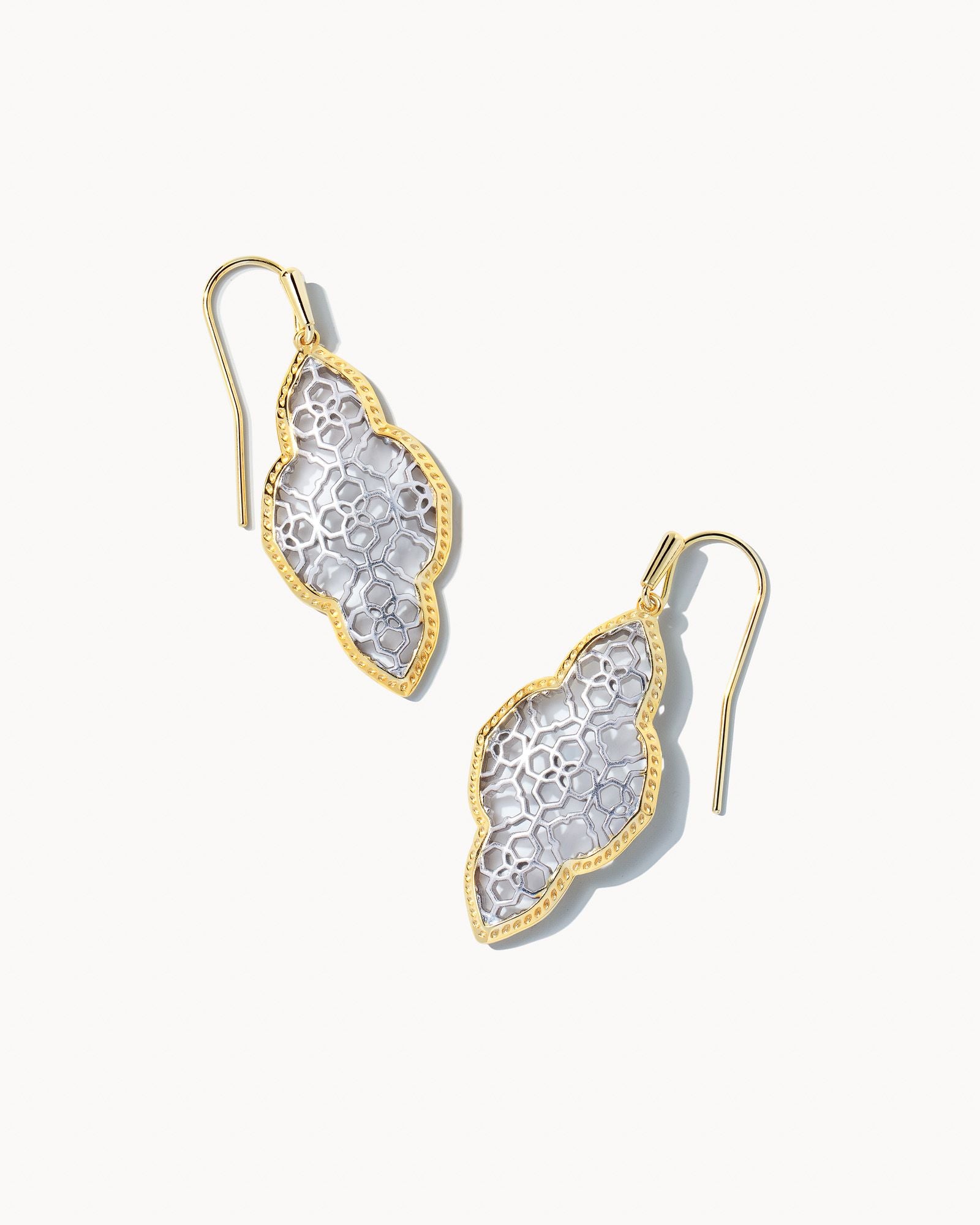 Abbie Drop Earrings Mixed Metal