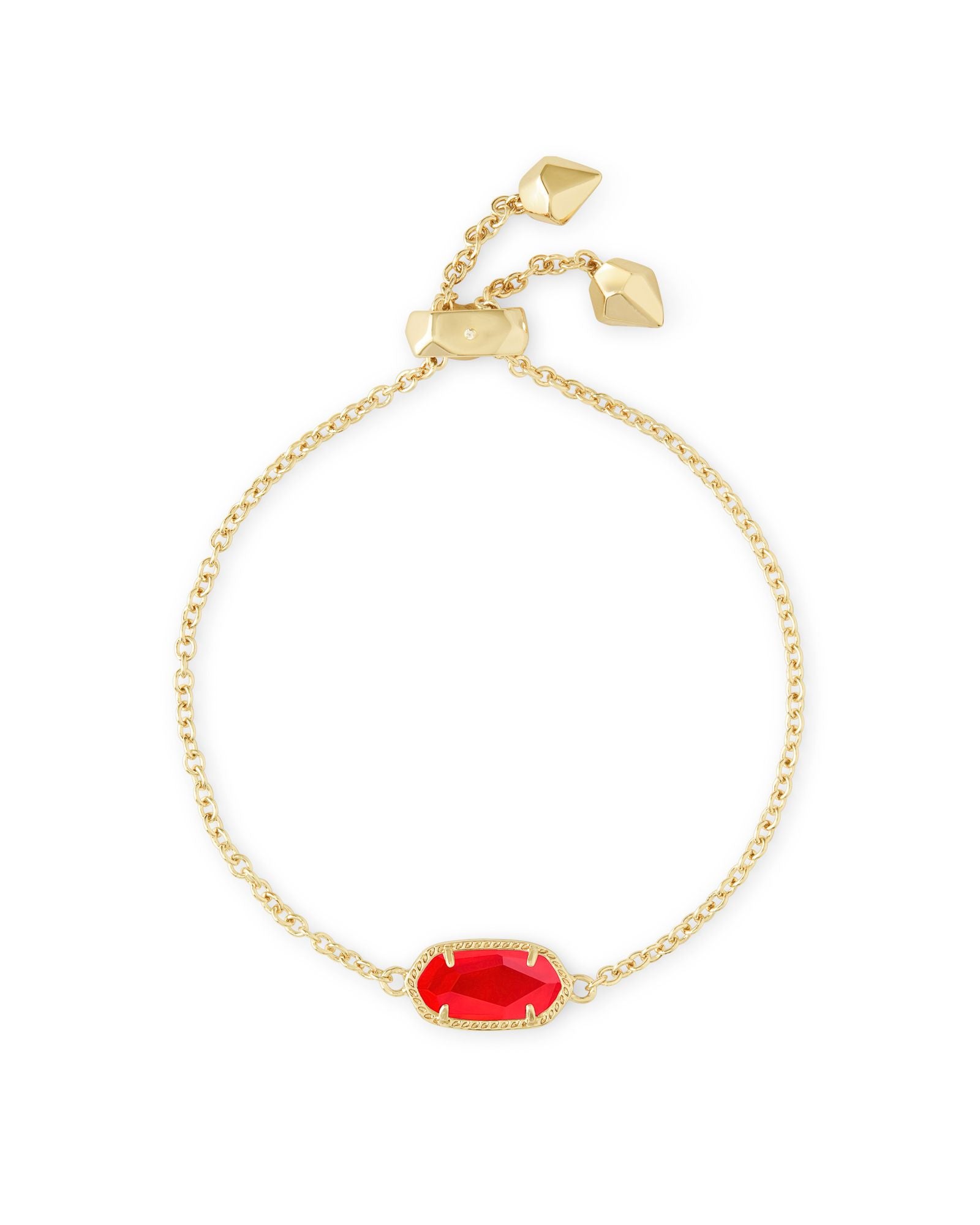 Elaina Bracelet Red Illusion Gold or Silver