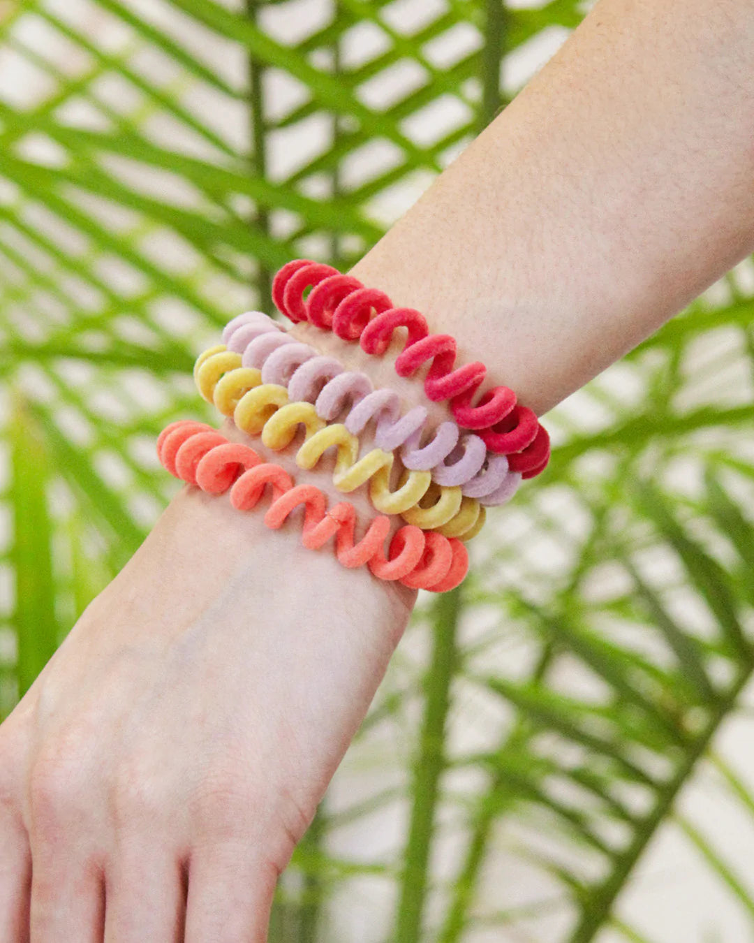 Sueded Hair Cords Ombre Sunset