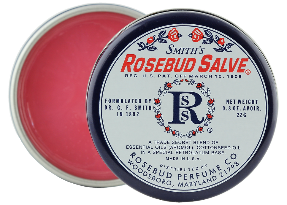 Rosebud Lip Balm Tin