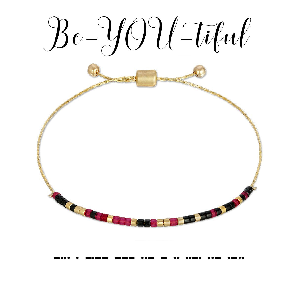 Be-YOU-tiful Dot & Dash Bracelet