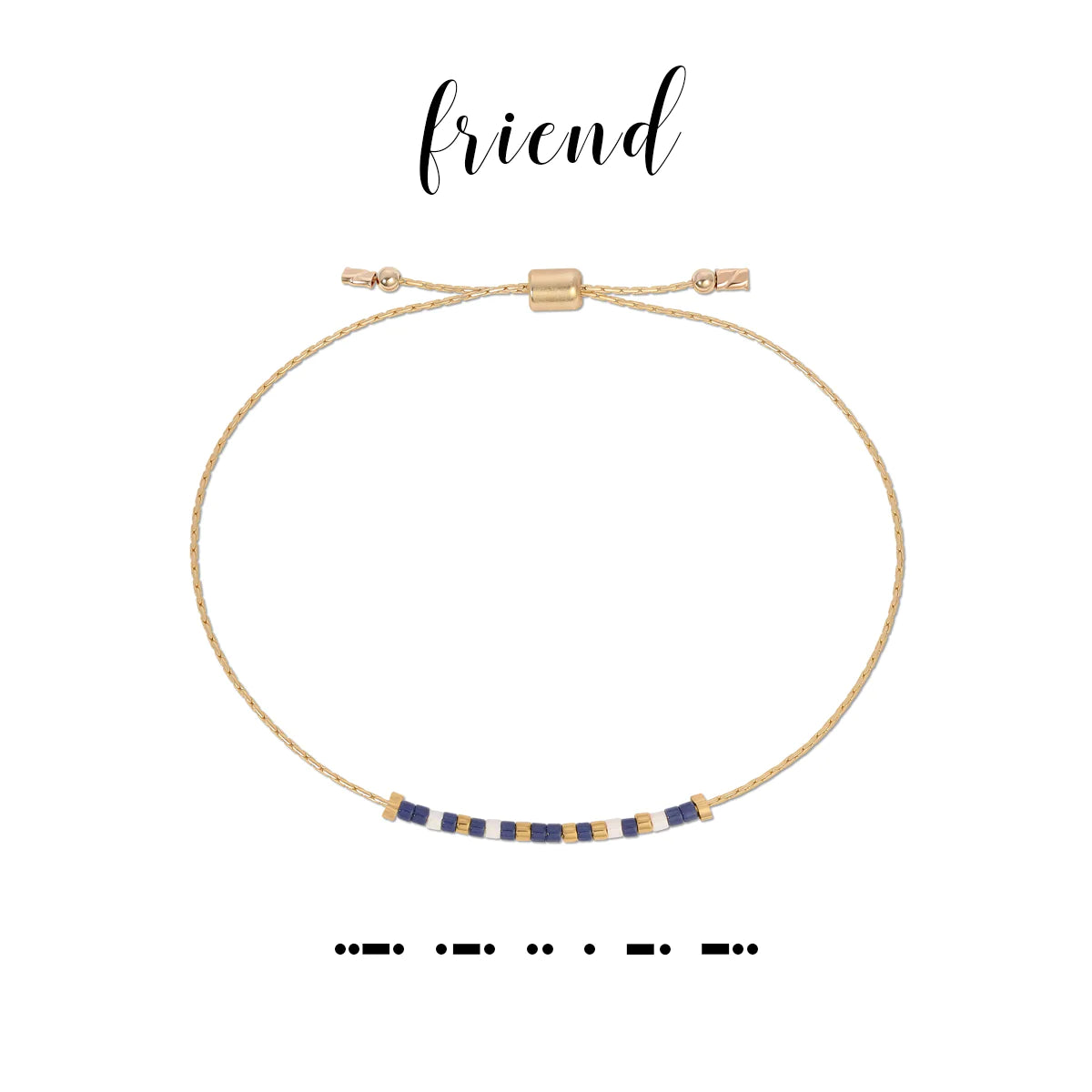 Friend Dot & Dash Bracelet