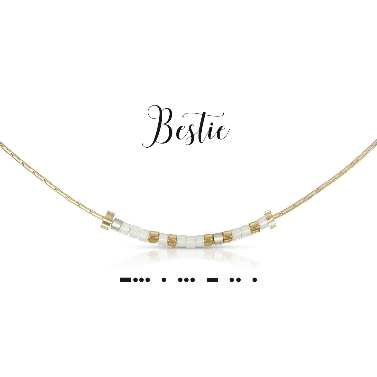 Bestie Dot & Dash Necklace