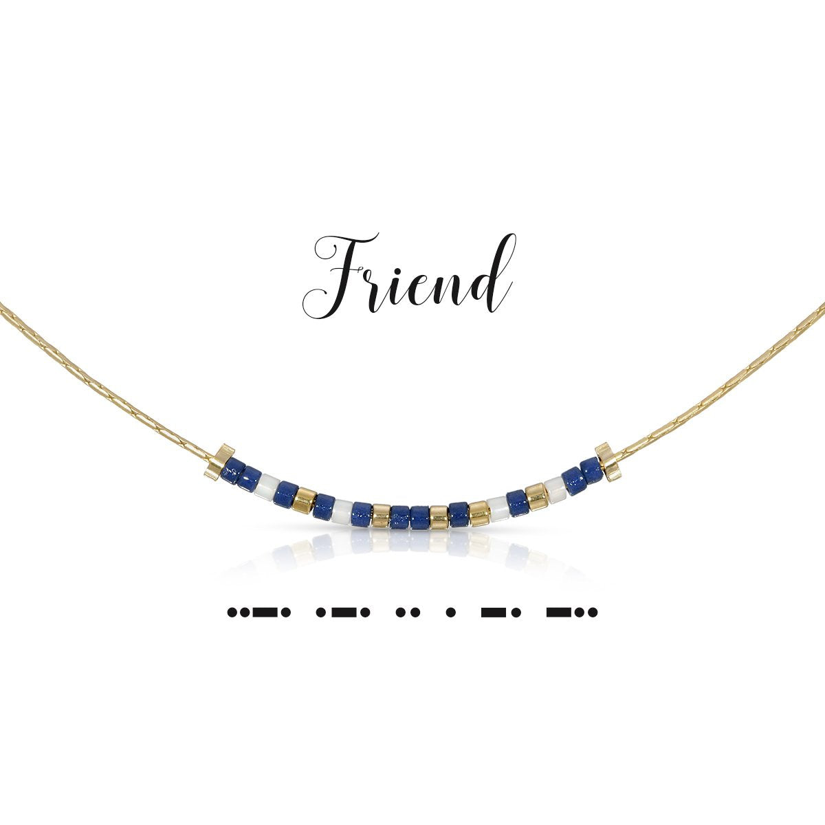 Friend Dot & Dash Necklace
