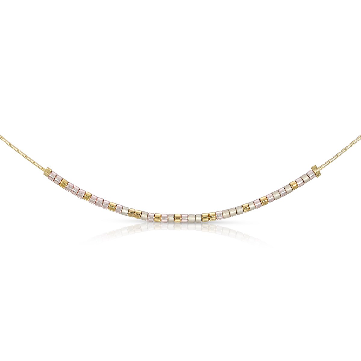 Moon & Back Dot & Dash Necklace