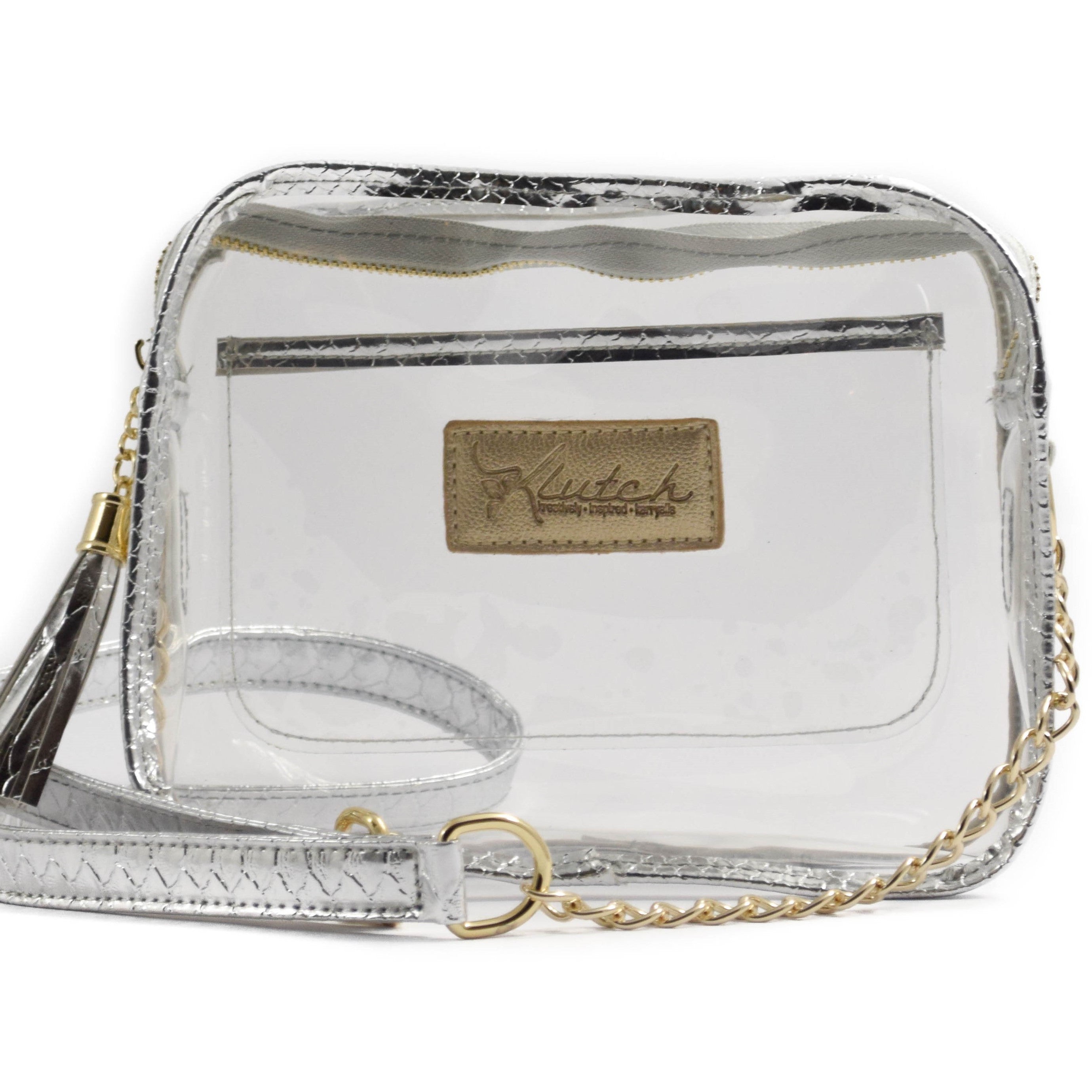 K'Lear Stadium Sightseer Cross Body Silver
