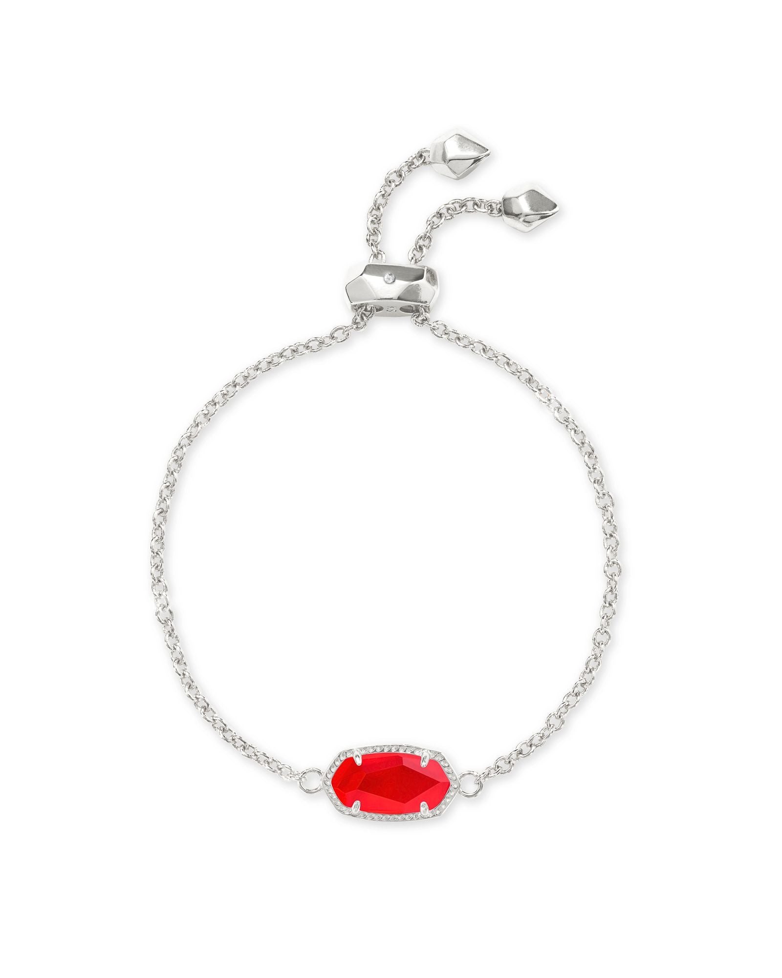 Elaina Bracelet Red Illusion Gold or Silver