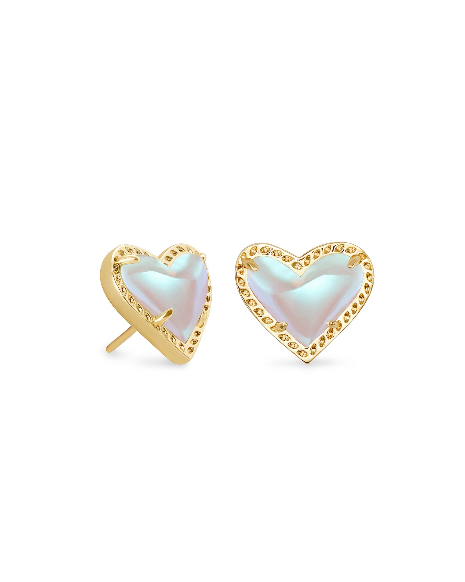 Ari Heart Stud Earrings - New Colors