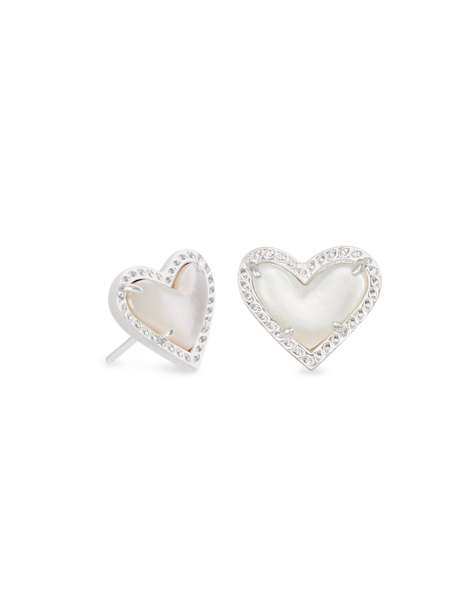 Ari Heart Stud Earrings - New Colors