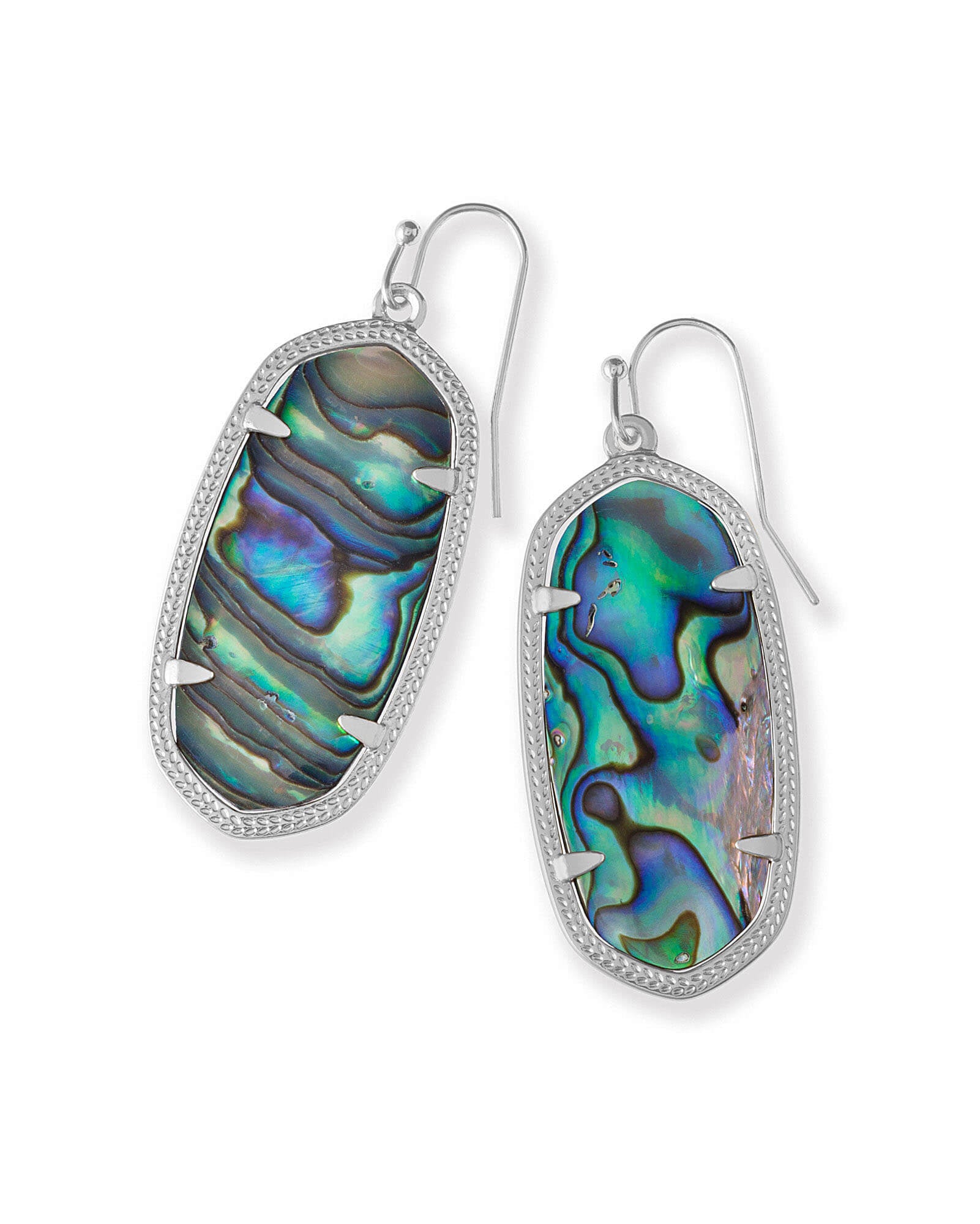 Elle Abalone Earrings - Gold or Silver