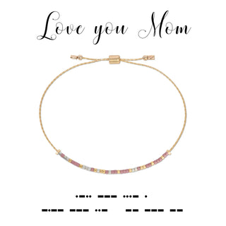 Dot & Dash Jewelry - Bracelets Love You Mom Dot & Dash Bracelet
