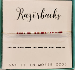 Dot & Dash Jewelry - Bracelets Razorbacks Dot & Dash Bracelet