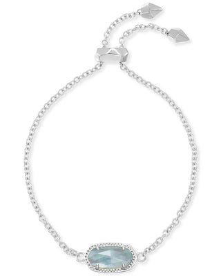 Kendra Scott Jewelry - Bracelets Light Blue Illusion Silver Elaina Light Blue Illusion Bracelet Gold or Silver