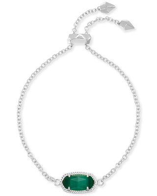 Kendra Scott Jewelry - Bracelets Silver Elaina Bracelet Emerald Gold or Silver