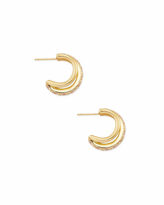 Kendra Scott Jewelry - Earrings Livy Huggie Earrings Gold or Silver