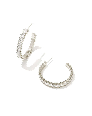Kendra Scott Jewelry - Earrings Silver Juliette Hoop Earrings Gold or Silver