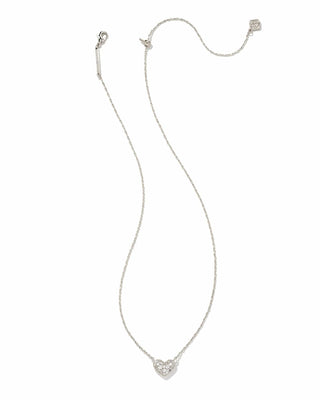 Kendra Scott Jewelry - Necklaces Ari Pave White Crystal Necklace Gold or Silver