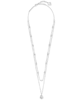 Kendra Scott Jewelry - Necklaces Clove Multi Strand Necklace - Bright Silver