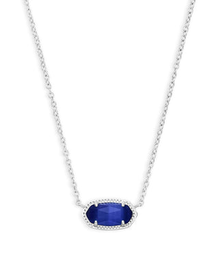 Kendra Scott Jewelry - Necklaces Cobalt - Silver Elisa Pendant Necklace Cobalt Gold or Silver