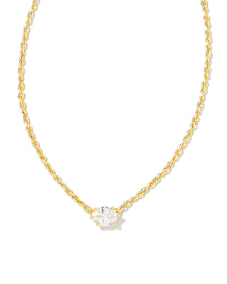 Kendra Scott Jewelry - Necklaces Gold Cailin White Crystal Pendant Necklace Gold or Silver