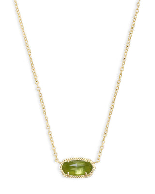 Kendra Scott Jewelry - Necklaces Gold Elisa Necklace Peridot Illusion Gold or Silver