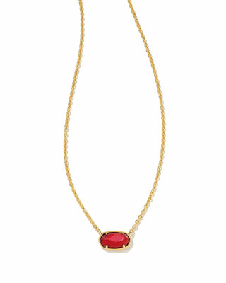 Kendra Scott Jewelry - Necklaces Grayson Short Pendant Necklace Maroon Magnesite