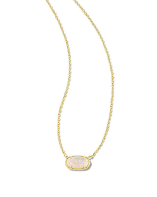 Kendra Scott Jewelry - Necklaces Iridescent Drusy/Gold Grayson Drusy Pendant Necklace Platinum or Iridescent