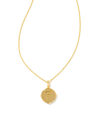 Kendra Scott Jewelry - Necklaces Sale Letter F Disc Pendant Necklace