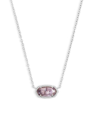Kendra Scott Jewelry - Necklaces Silver Elisa Necklace Purple Amethyst Gold or Silver
