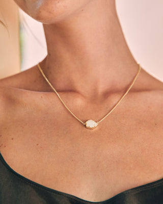 Kendra Scott Jewelry - Necklaces Tess Necklace Iridescent Drusy Gold or Silver