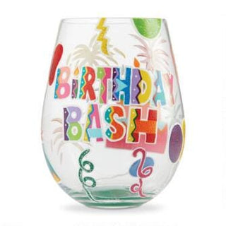 Lolita Glasses Home - Drinkware Lolita Stemless Wine Glasses Birthday Bash