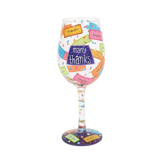 Lolita Glasses Home - Drinkware Thank You Lolita Wine Glasses Thank You