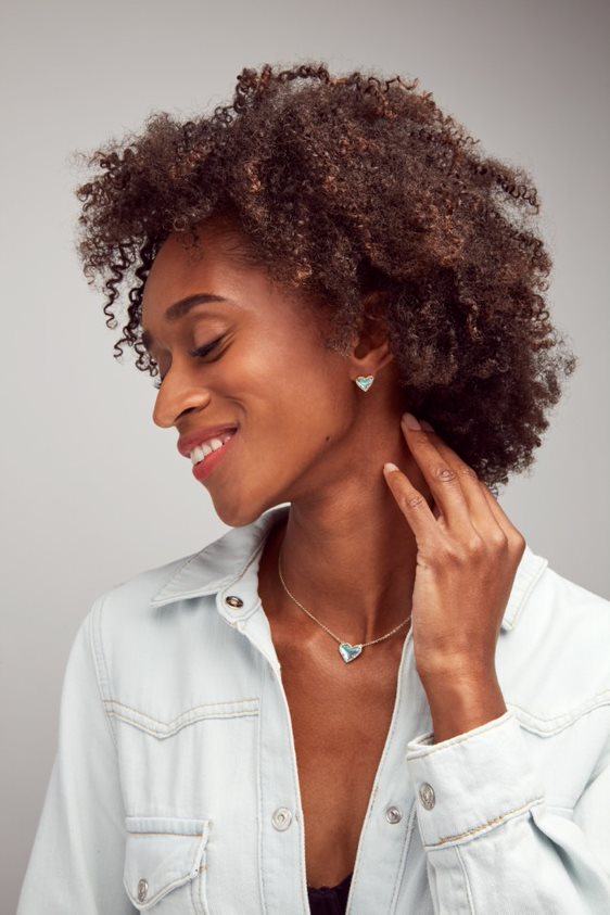 Ari Heart Stud Earrings - New Colors