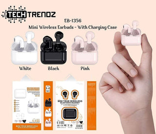 Trendz Mart Home Mini Wireless Earbuds White, Black or Pink